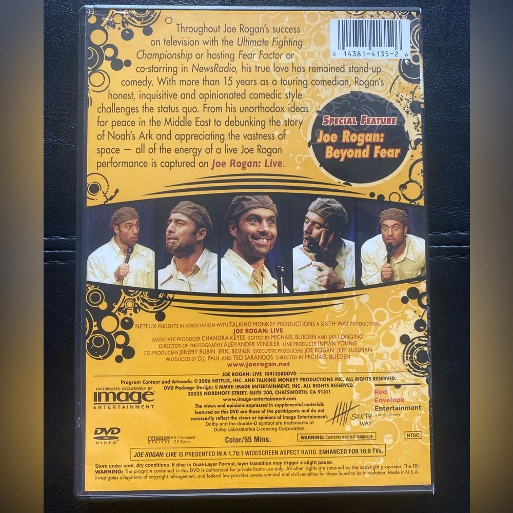Joe Rogan: Live DVD - Picture 3 of 4